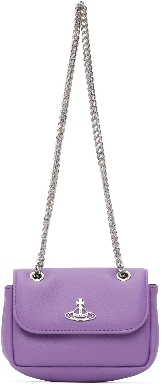 Vivienne Westwood Purple Small Chain Bag In J401 Purple