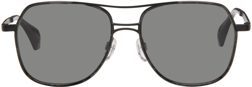 Vivienne Westwood Black Hally Sunglasses In 902