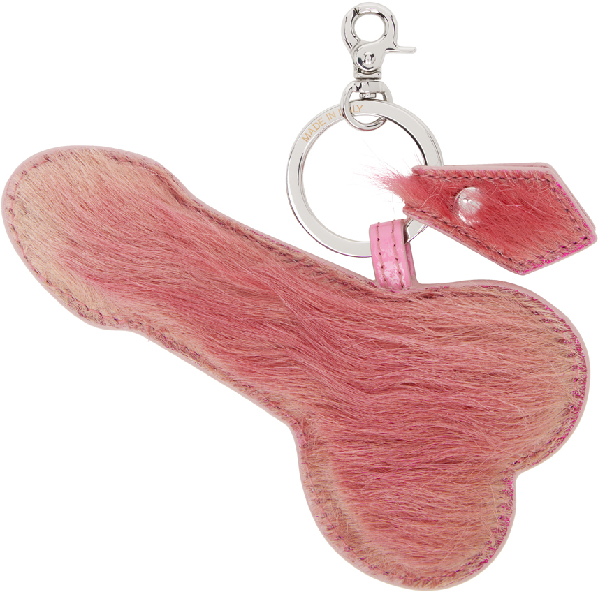 Vivienne Westwood Pink Penis Keychain | Smart Closet