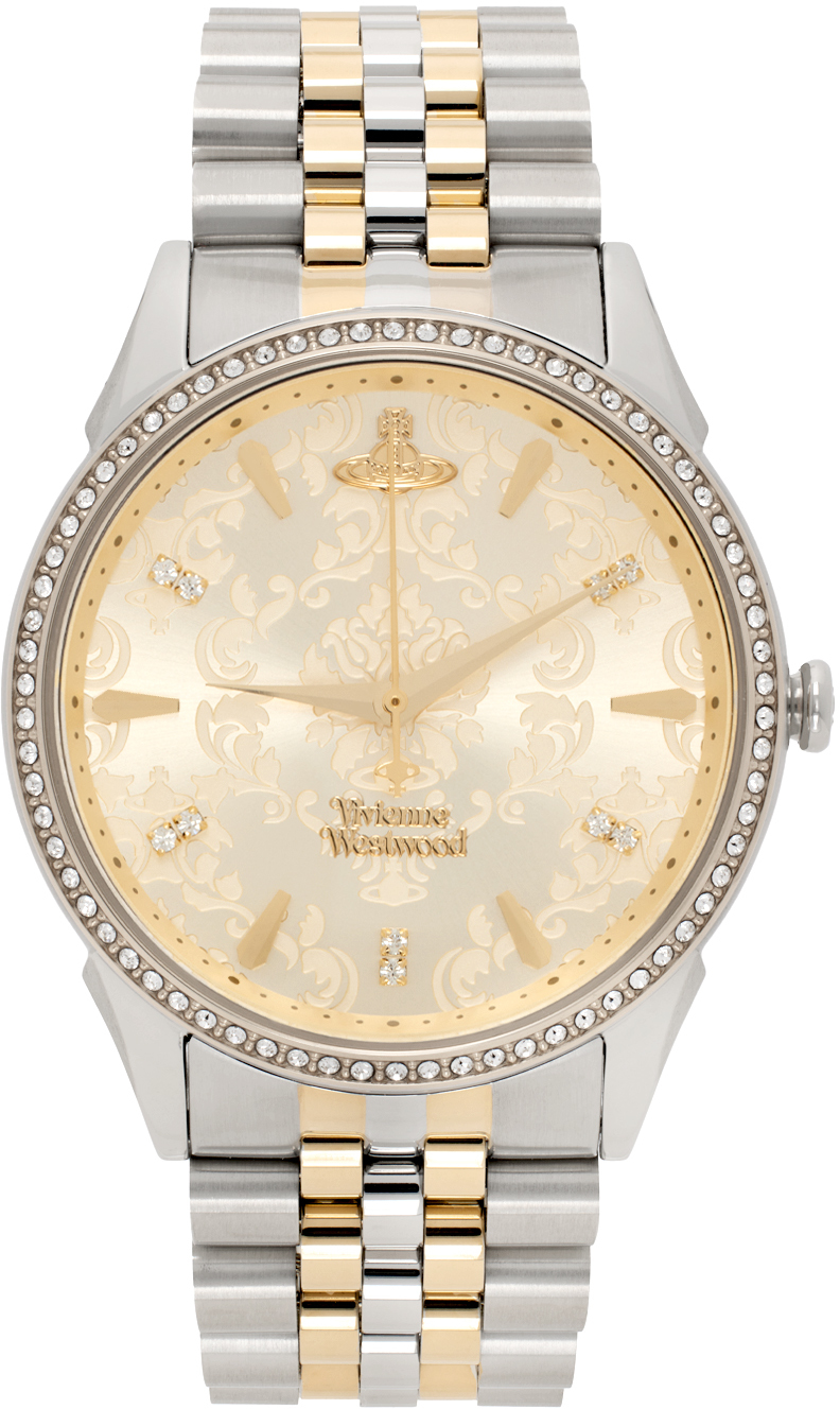 Vivienne Westwood Gold Silver Wallace Watch Smart Closet