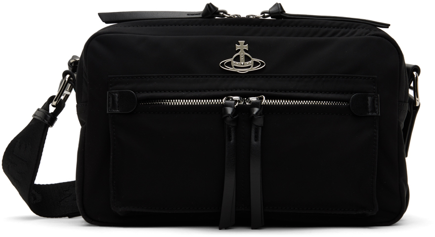 Shop Vivienne Westwood Black Jerry Bag In N401 Black