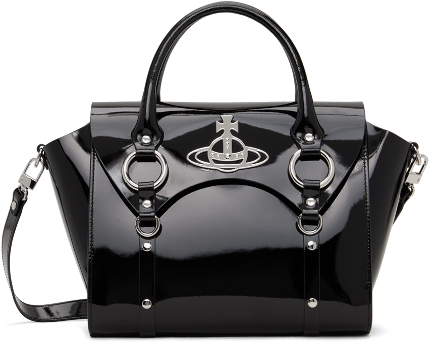Vivienne Westwood Black Betty Medium Bag In N403 Black