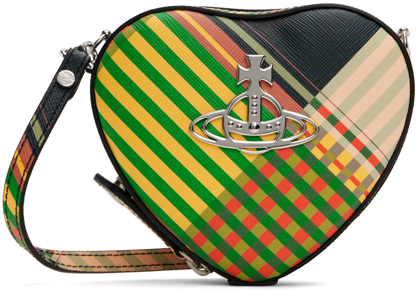 Multicolor Louise Heart Crossbody Pouch