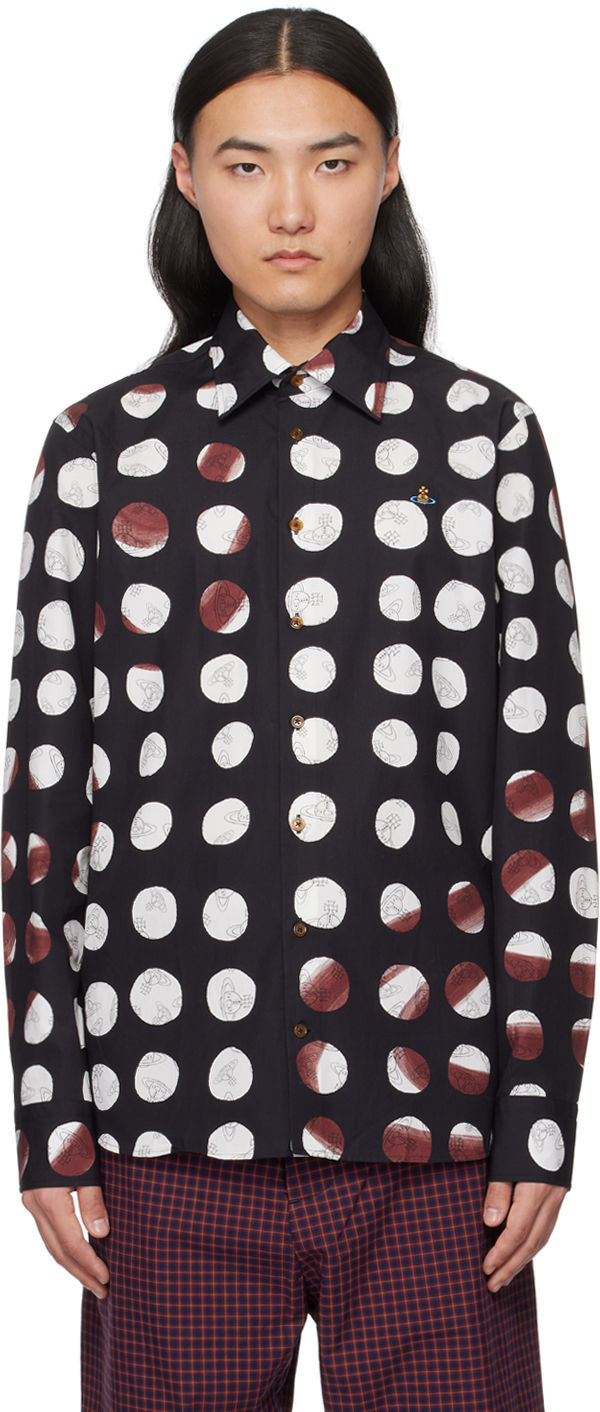 Vivienne Westwood Ghost Shirt In Dots-orbs