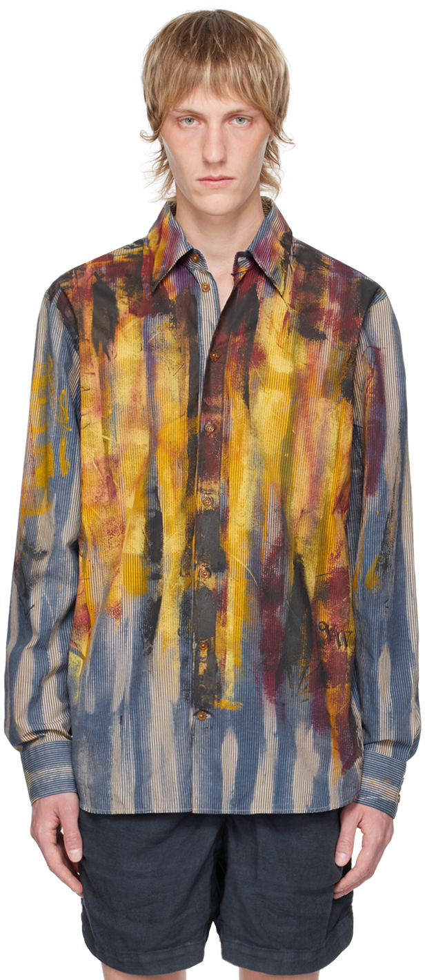 Shop Vivienne Westwood Multicolor Ghost Shirt