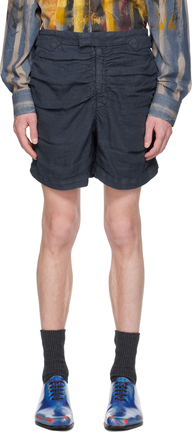 Navy Crewe Shorts