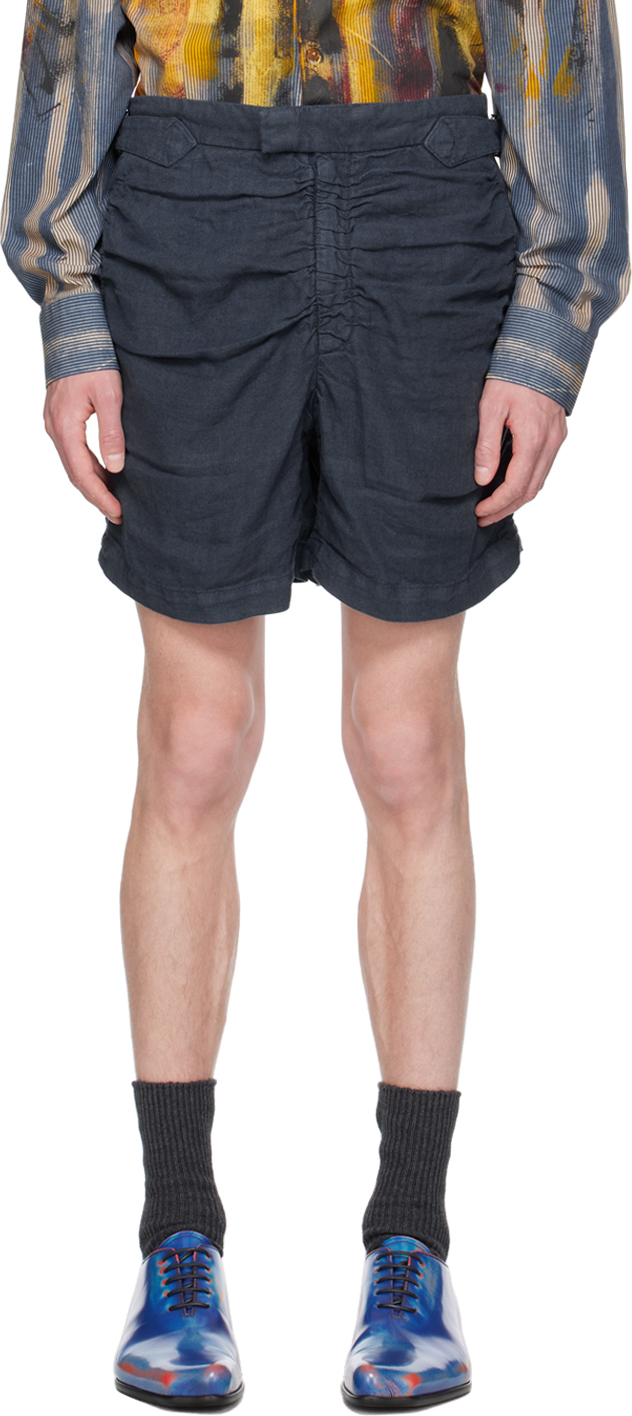 Vivienne Westwood Navy Crewe Shorts