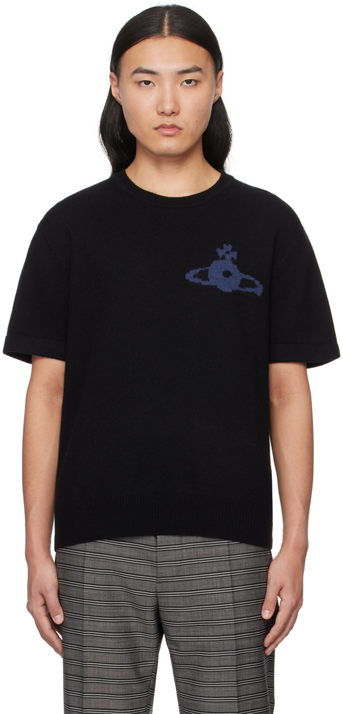 Pull Alex noir Vivienne Westwood en solde