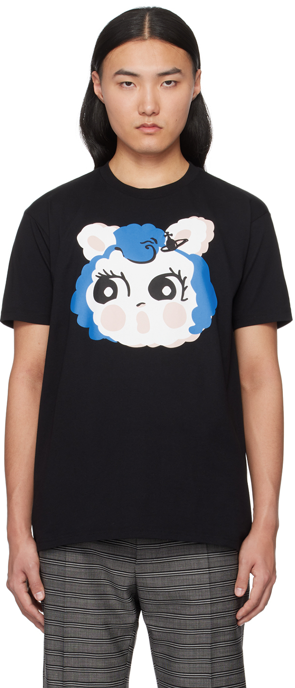 【Vivienne Westwood】クラシック Tシャツ ブラック コットン天竺 ベーシック クラシックTシャツ(ブラック