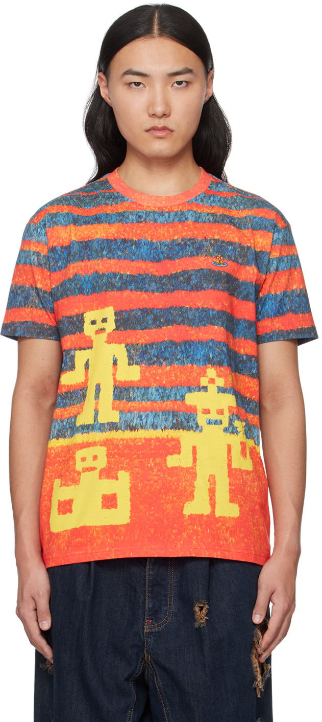 Orange & Blue Classic T-Shirt
