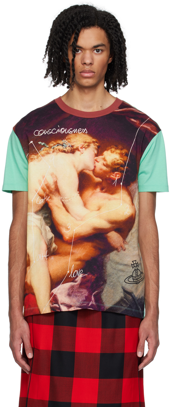 Vivienne Westwoodのマルチカラー Kiss Tシャツがセール中