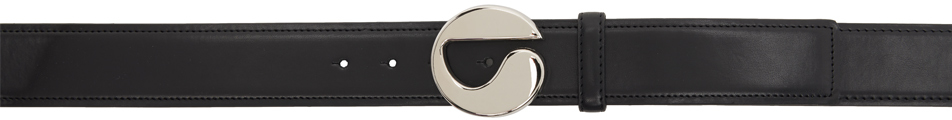 Coperni Black Logo Belt