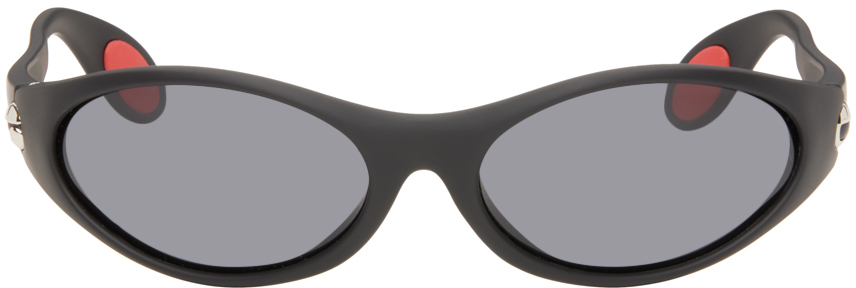 Coperni Black Oval Sunglasses