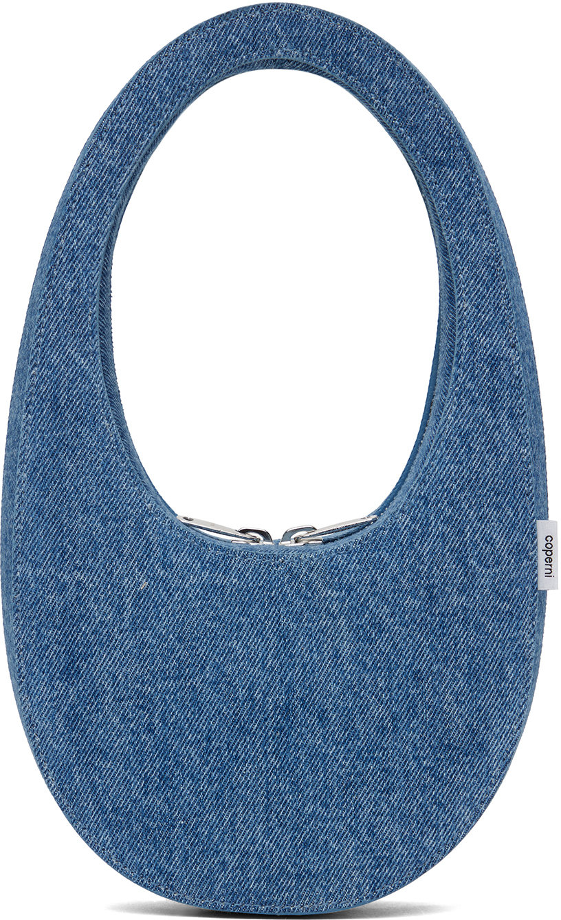 Blue Mini Swipe Bag
