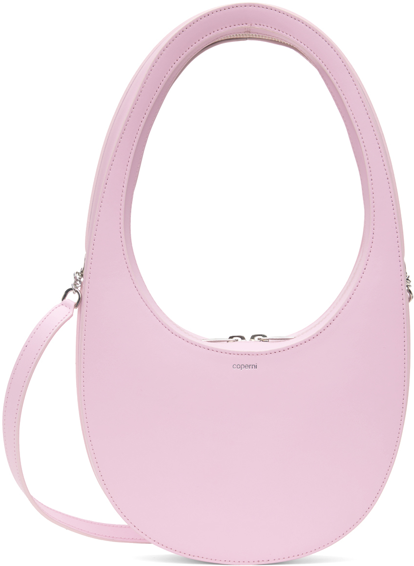 Pink Crossbody Swipe Bag