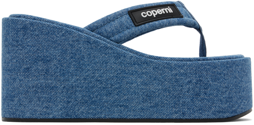 Coperni  Branded Wedge Sandal