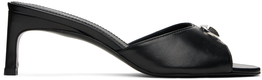 【関税込み】Logo Mules - Coperni - Black - Leather Coperni Logo Mules - Black - Leather Black (Women's