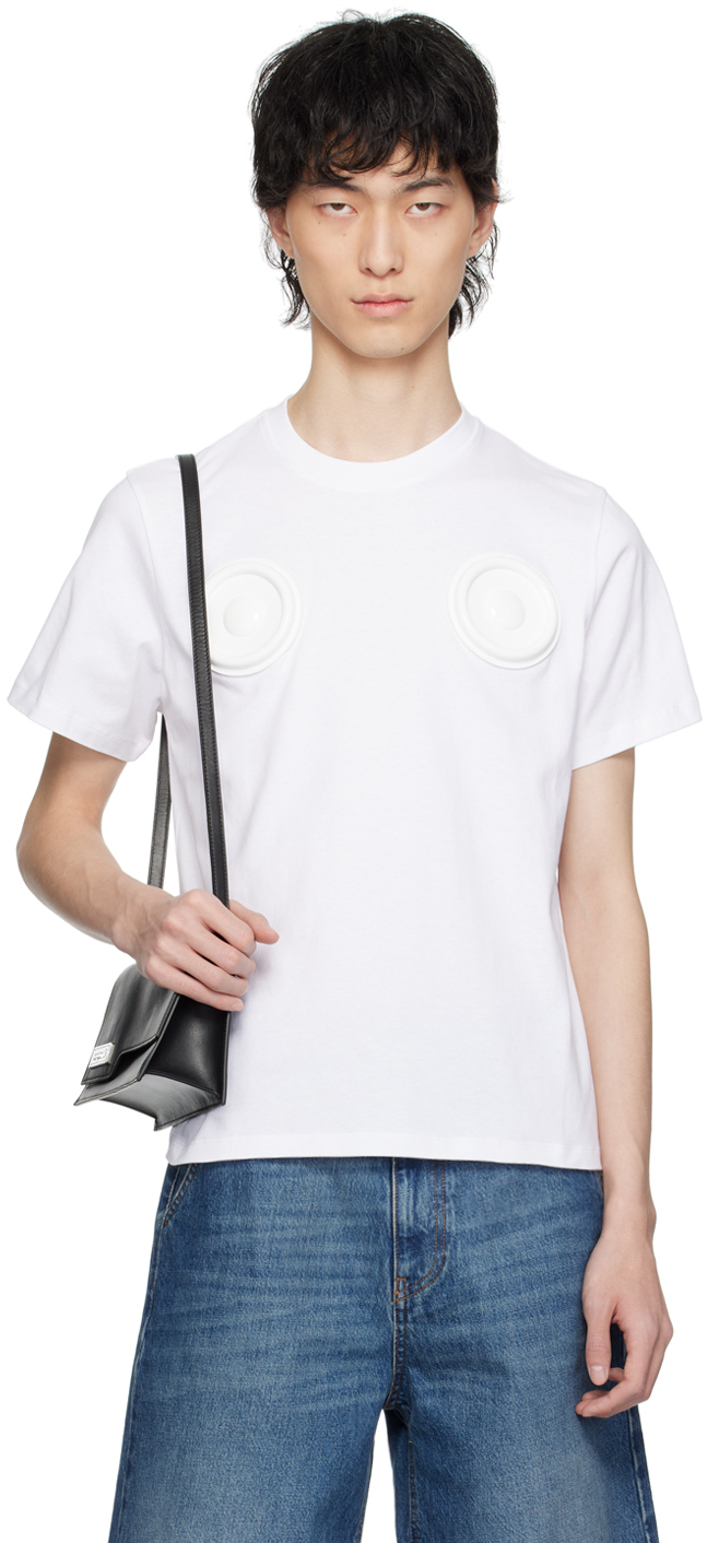 Shop Coperni White Speakers T-shirt