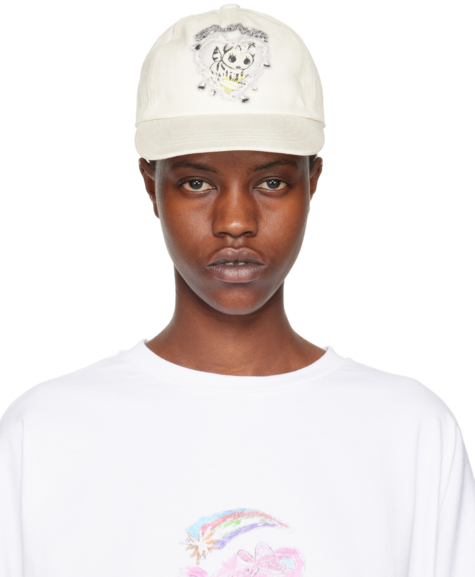 We11 Done Off-white Character Print Cap