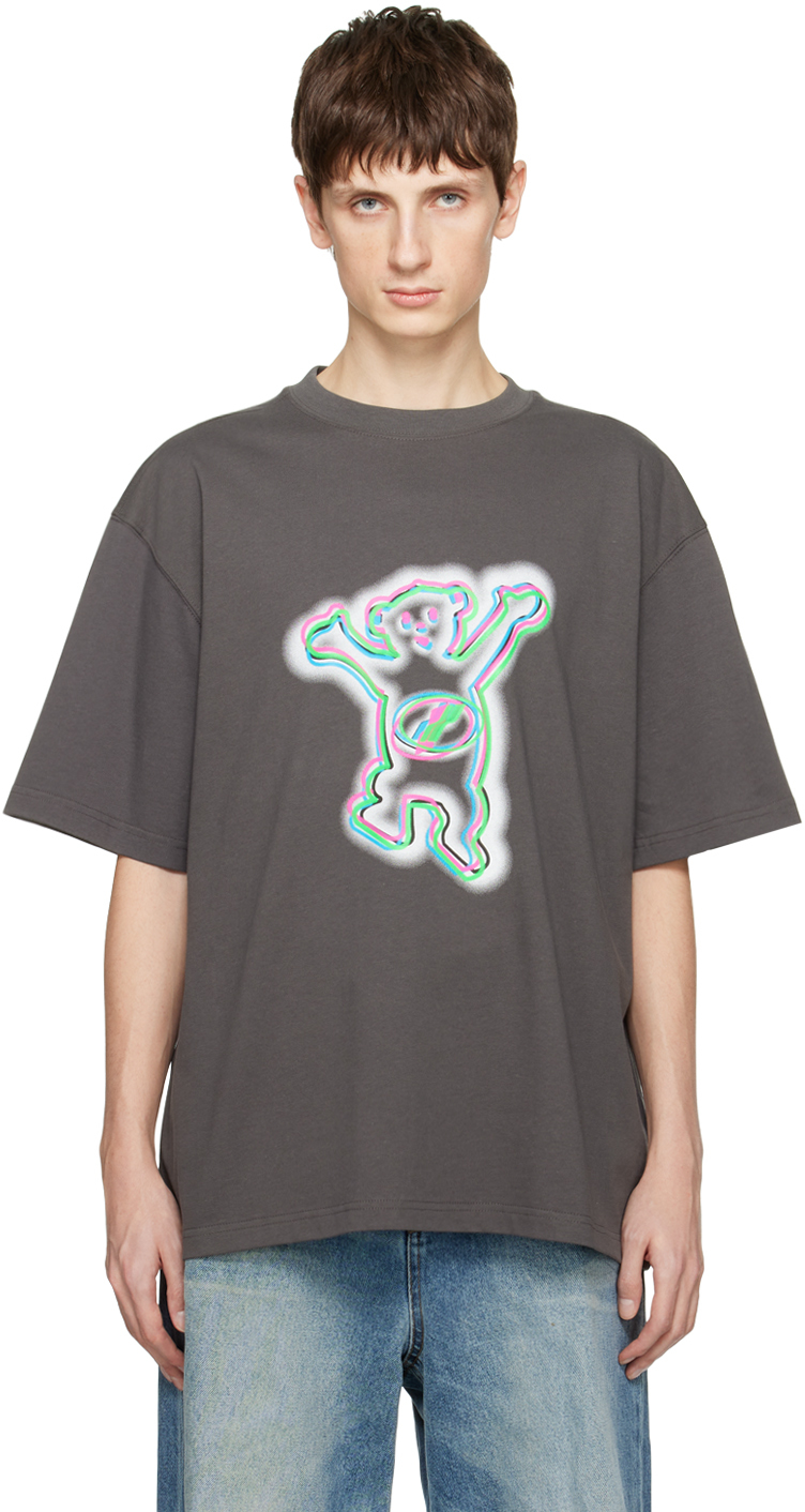 We11doneのグレー Colorful Teddy Tシャツがセール中