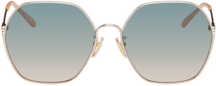 Chloé Gold Elys Sunglasses