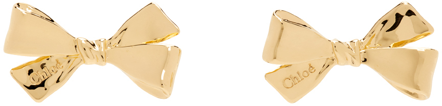 Chloé Lacey Earrings Gold Size Onesize 100% Brass