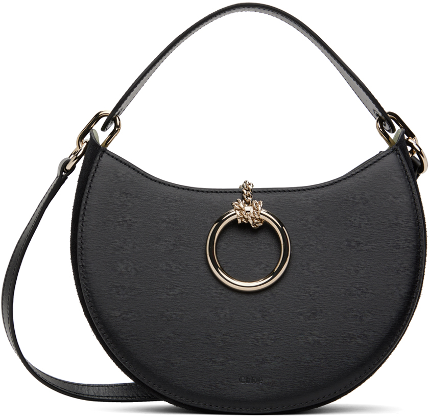Chloé Black Arlène Small Bag In 001 Black
