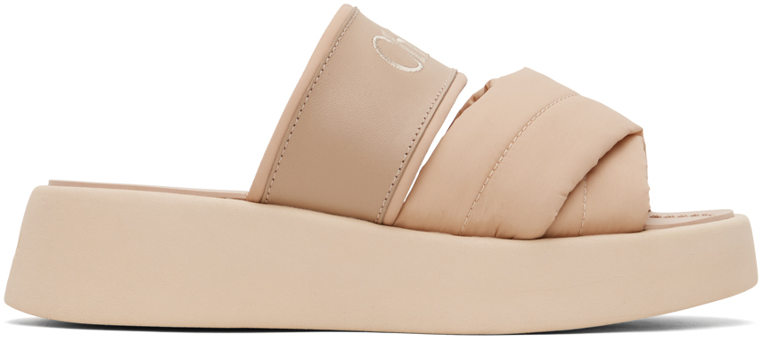 Chloé White Mila Sandals