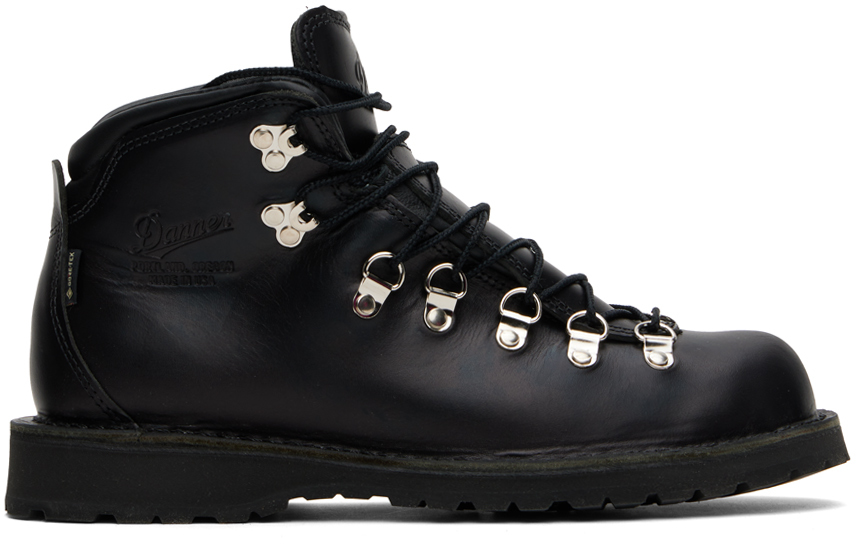 Shop Danner Black Mountain Pass Boots In Black Glace