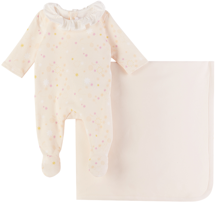 Shop Chloé Baby Pink Two-piece Set In 440 Salmon