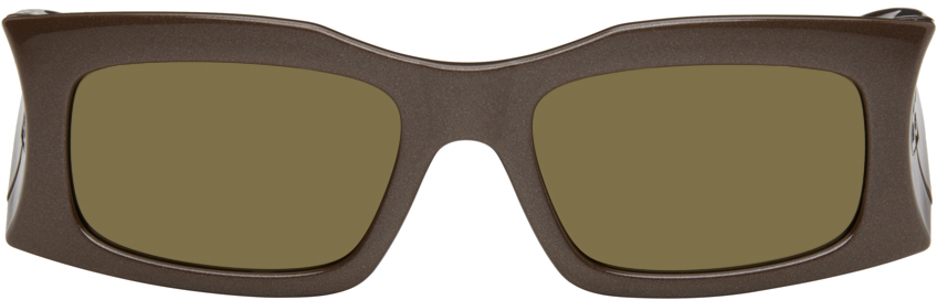 SSENSE Exclusive Brown Sunglasses