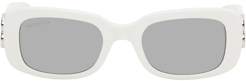 White Everyday Flash Sunglasses
