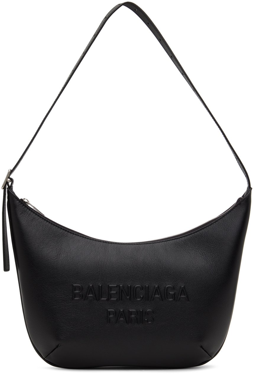 Balenciaga: Black Mary-Kate Sling Bag | SSENSE