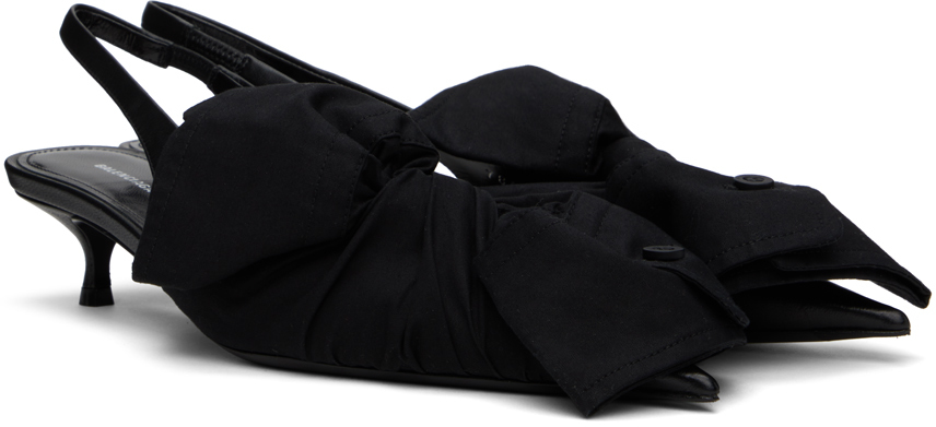 Balenciaga Knife Chemise Pumps Black In Multi