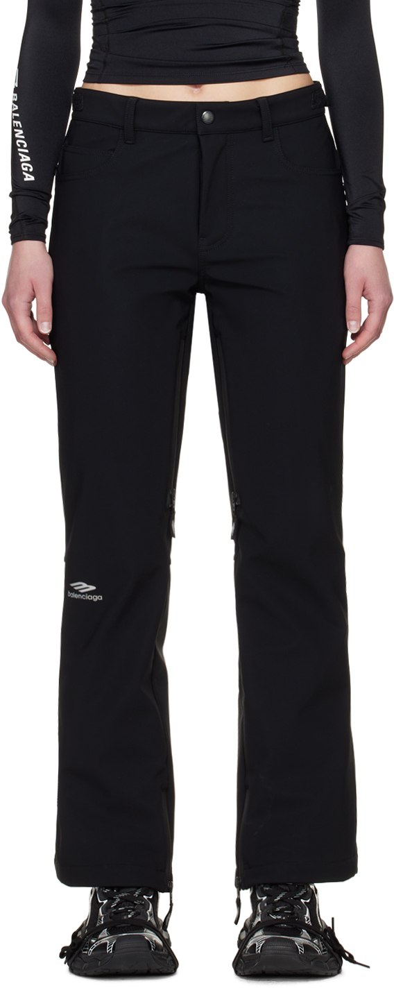 Shop Balenciaga Black 3b Sports Icon Ski Trousers In 1000 Black