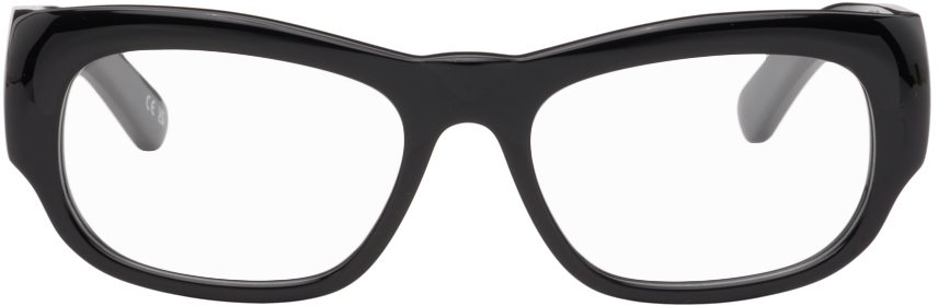 Black Oval Glasses
