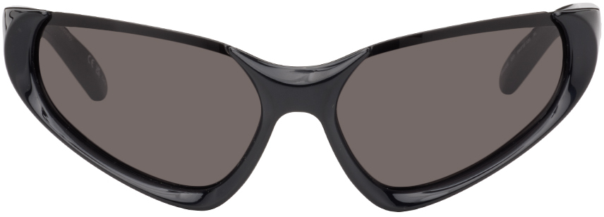 Black Wraparound Sunglasses