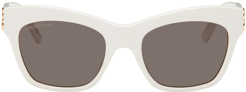 Balenciaga White Dynasty Butterfly Sunglasses