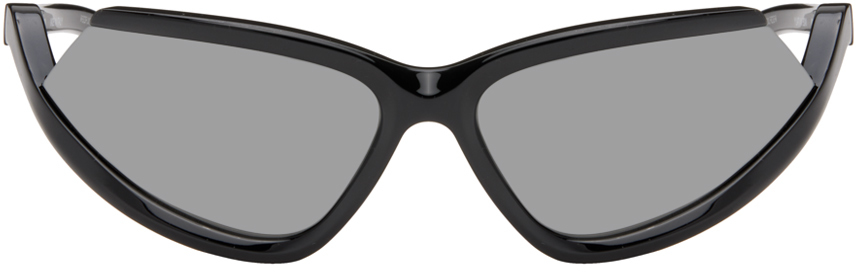 Balenciaga: Black Side Xpander Sunglasses | SSENSE Canada