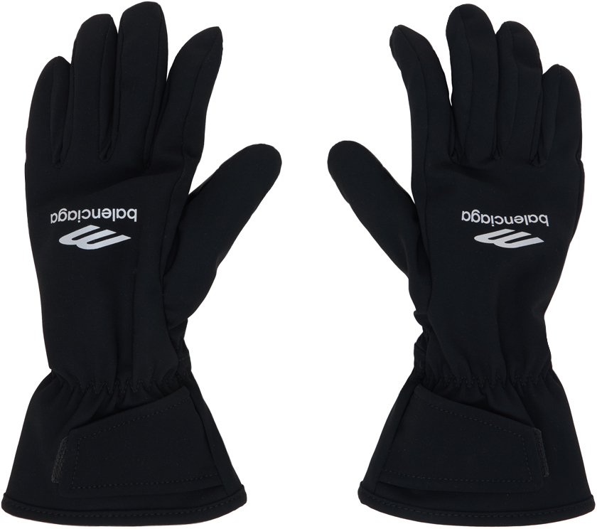 Black Skiwear 3B Sports Icon Ski Gloves