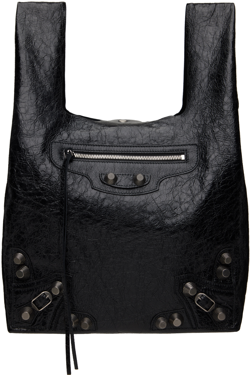 Black 'Le Cagole Shopper' Tote