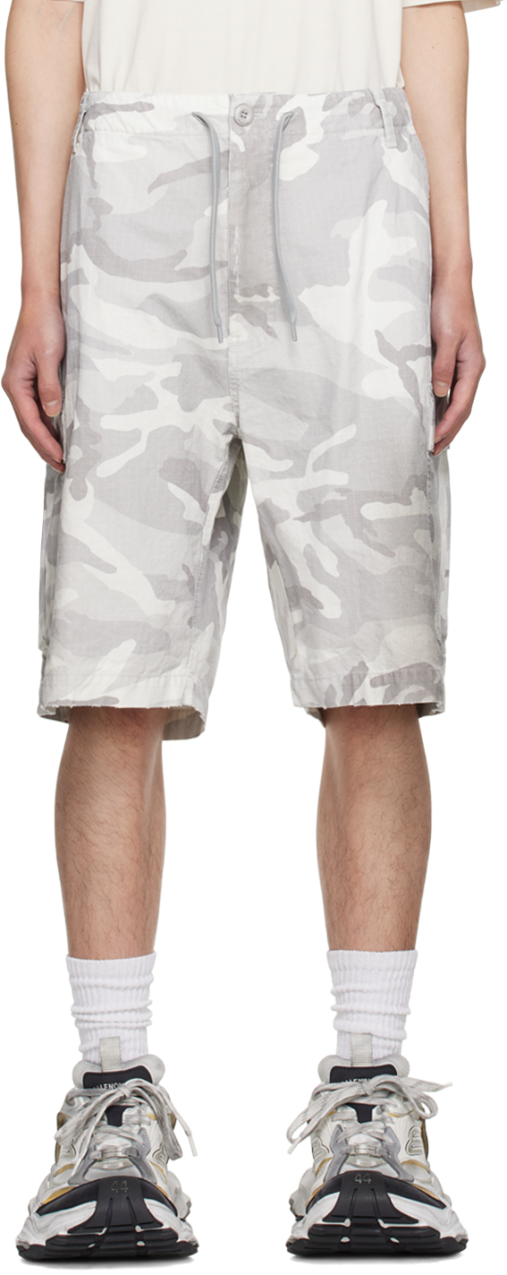 Gray Camo Shorts