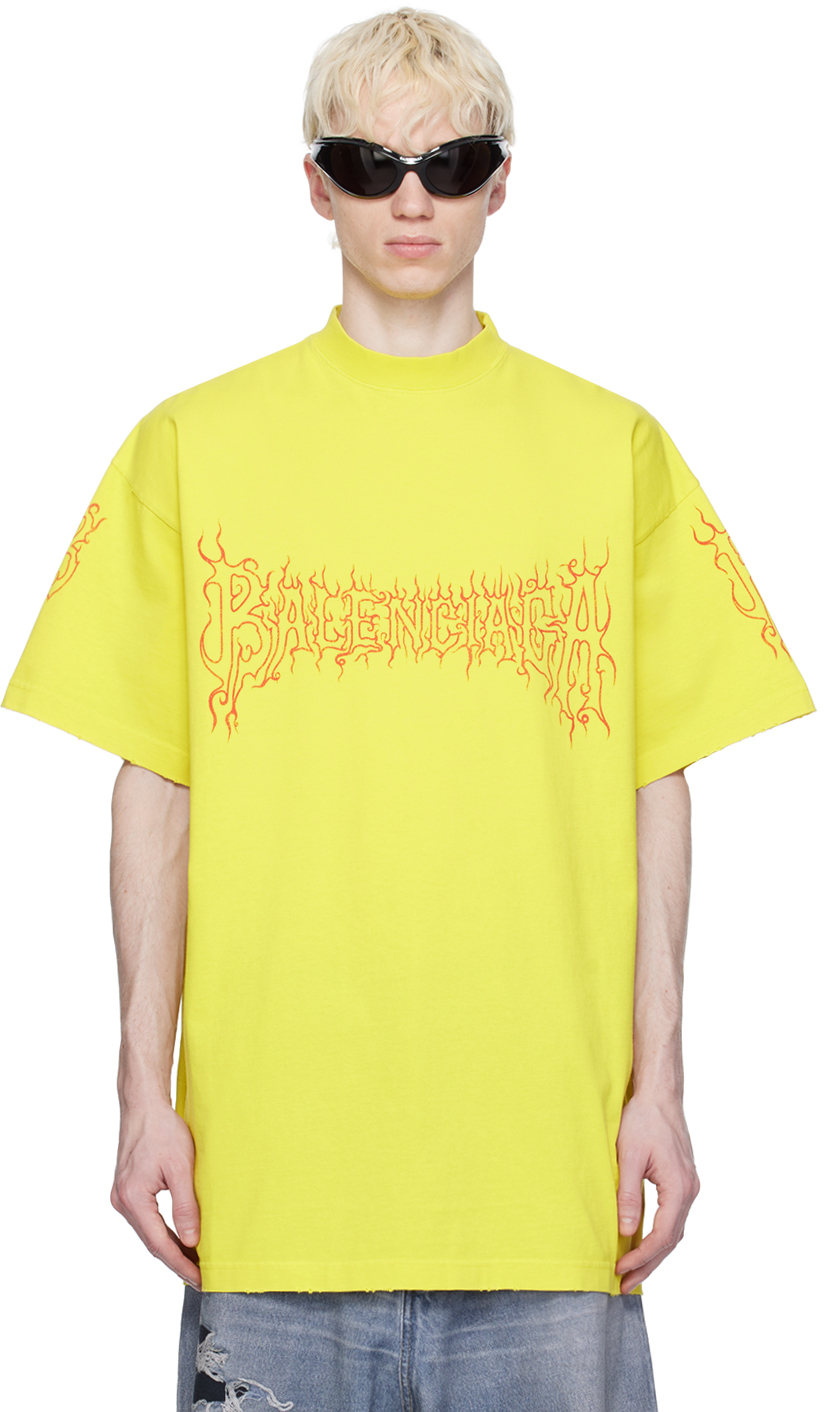Yellow Darkwave T-Shirt