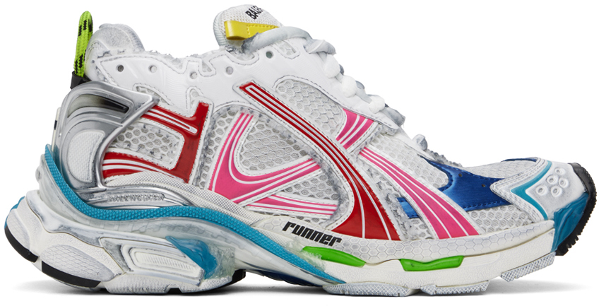 Balenciaga Multicolor Runner Sneakers Ssense 1896