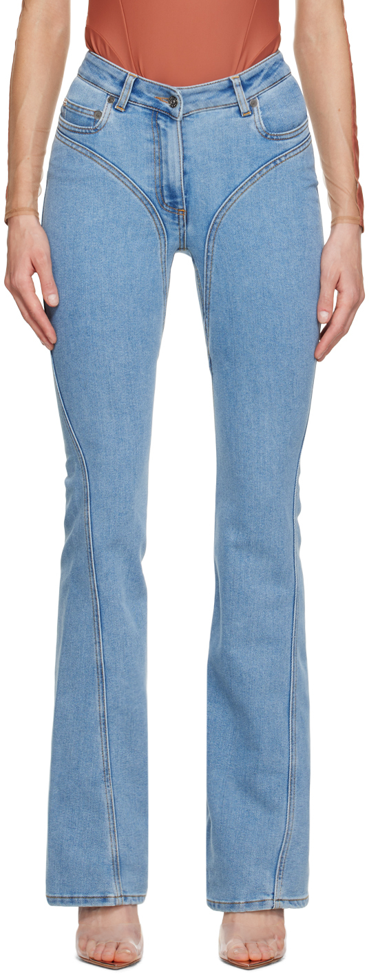 Blue Spiral Jeans