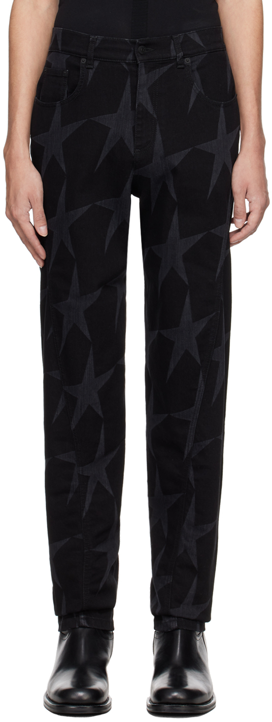 Mugler Black Star Jeans