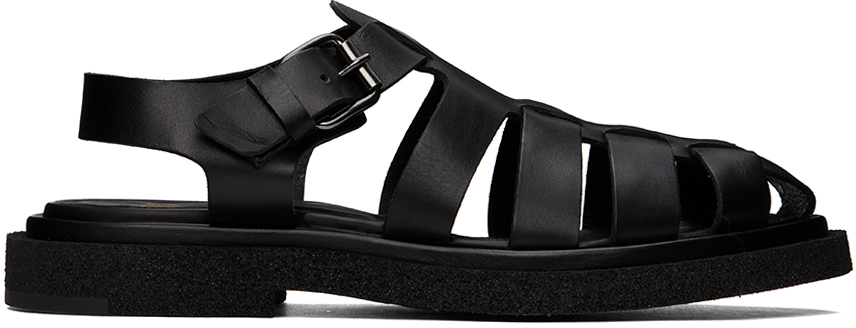 Black Tonal 018 Sandals