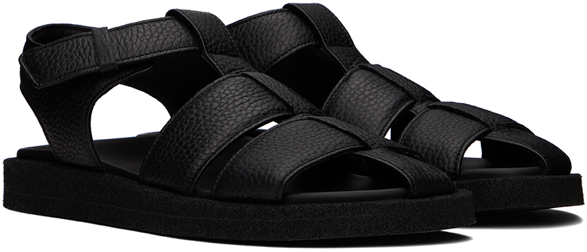 OFFICINE CREATIVE BLACK INNER 001 SANDALS 