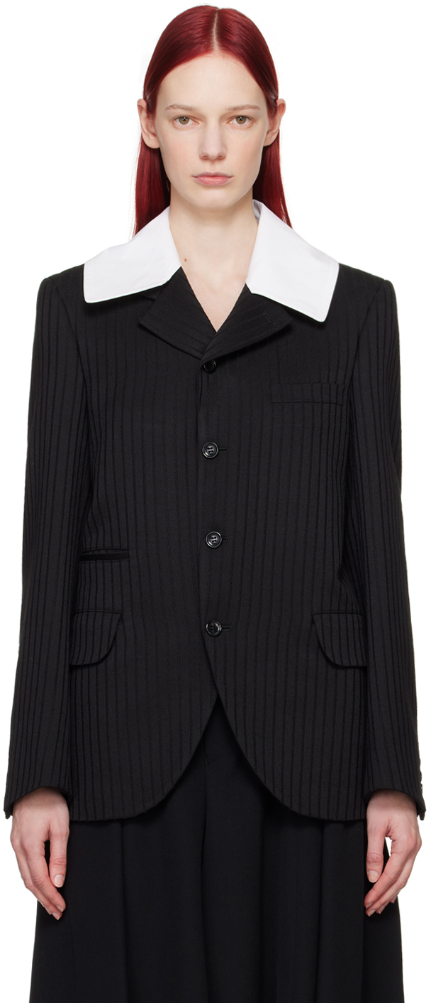 comme des garcons black blazer