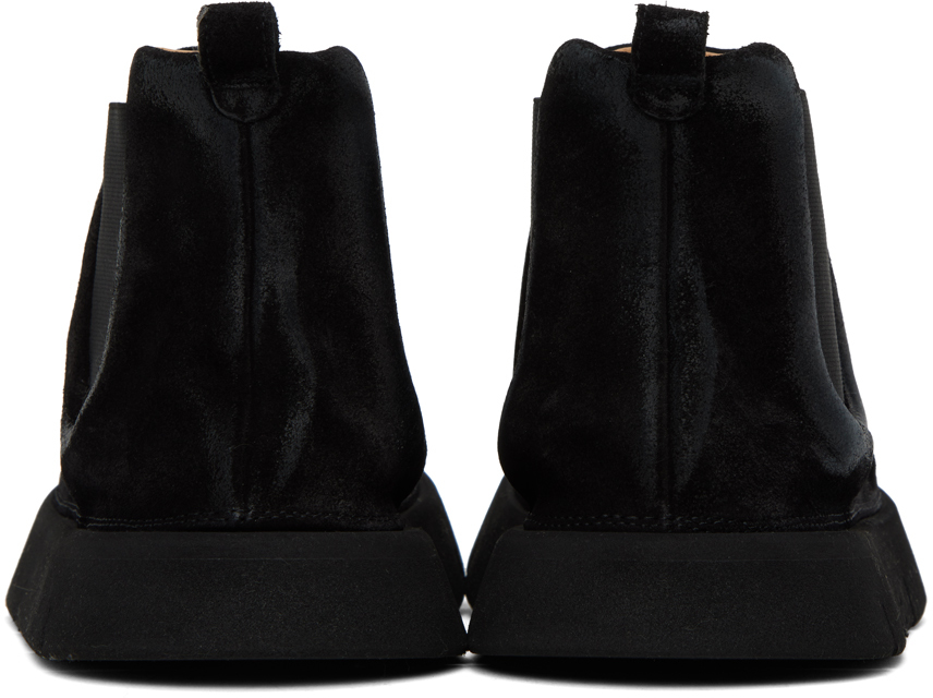 MARSÈLL BLACK INTAGLIATA BOOTS